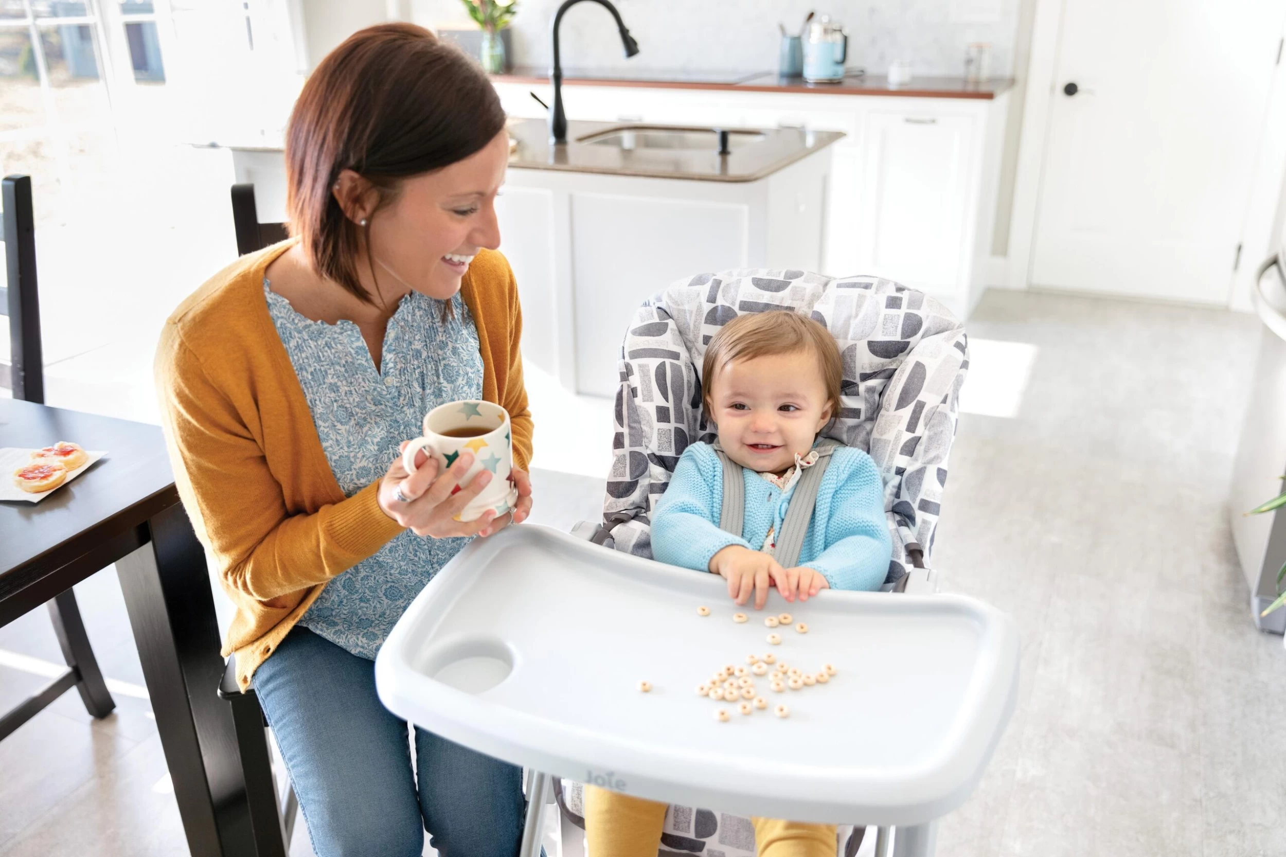 Joie Snacker 2in1 High Chair - Logan 7 Joie Snacker 2in1 High Chair - Logan - Image 5