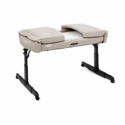 Joie Roomie GO Bedside Crib (Black Frame) - Clay -Joy Shop 6888