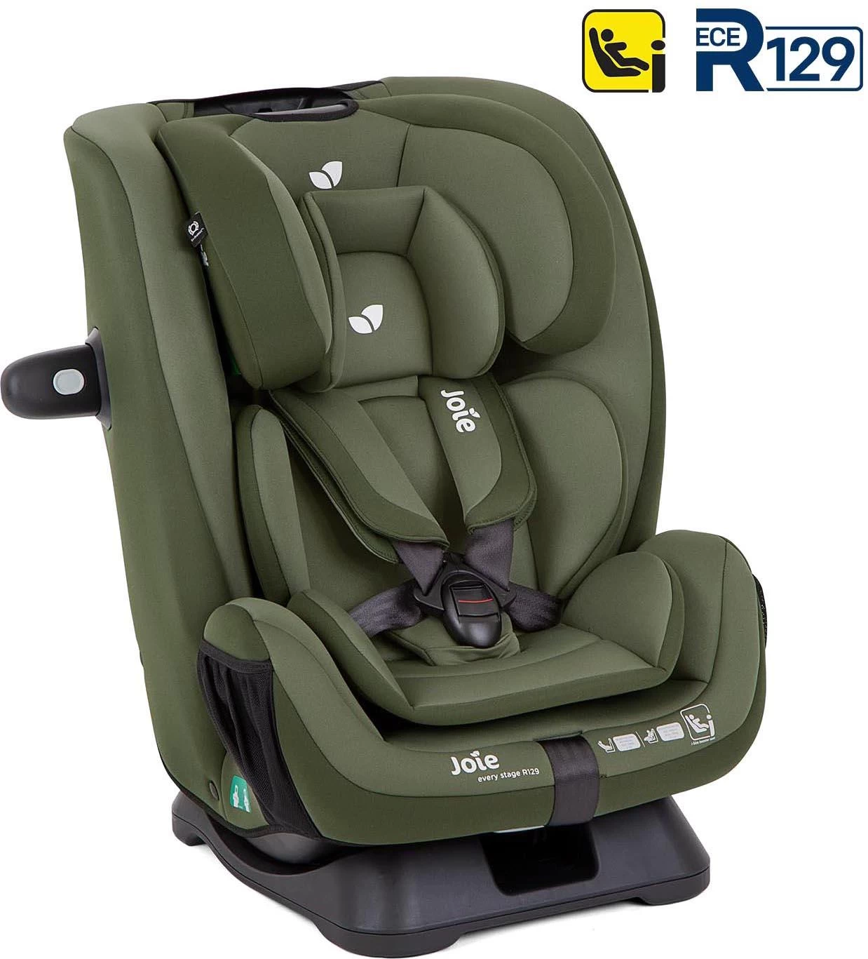 Joie Every Stage R129 Group 0+/1/2/3 Car Seat - Moss 3 Joie Every Stage R129 Group 0+/1/2/3 Car Seat - Moss
