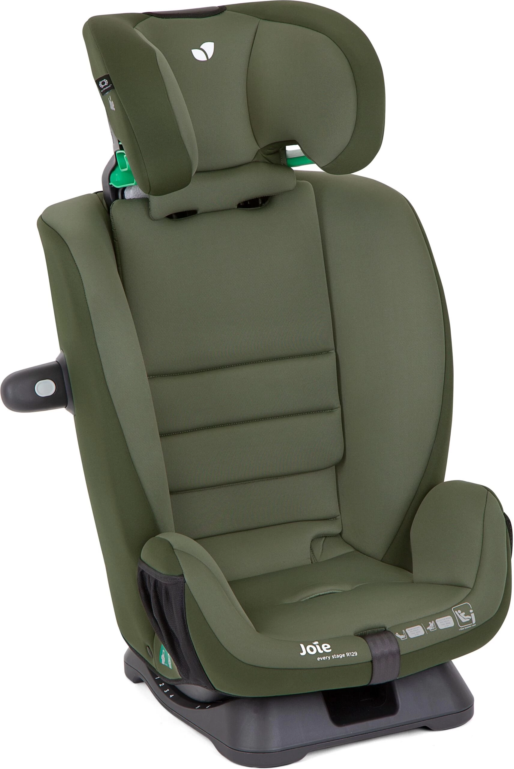 Joie Every Stage R129 Group 0+/1/2/3 Car Seat - Moss 13 Joie Every Stage R129 Group 0+/1/2/3 Car Seat - Moss - Image 11