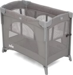 Joie Kubbie Sleep Travel Cot - Foggy Grey