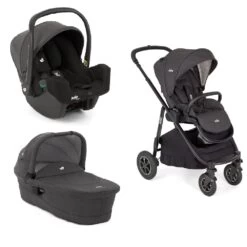 Joie Versatrax I-Size Isofix Travel System Builder- Shale