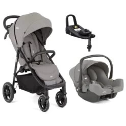 Joie Litetrax 4 Pro ISOFIX Travel System - Pebble
