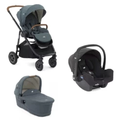 Joie Versatrax I-Size Isofix Travel System Builder- Lagoon