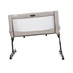 Joie Roomie GO Bedside Crib (Black Frame) - Clay -Joy Shop TYUY 1