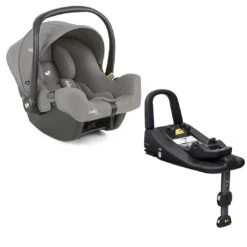 Joie I-Snug 2 Car Seat Pebble With I-Base Advance