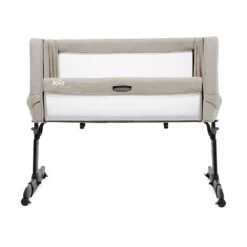 Joie Roomie GO Bedside Crib (Black Frame) - Clay -Joy Shop YIT