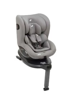 Joie I-Spin 360 Isofix Car Seat (40-105cm), Childseat Grey Flannel