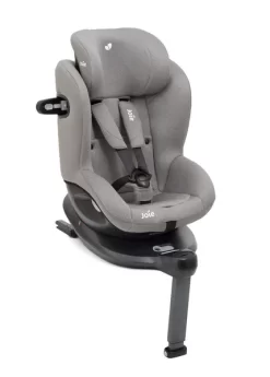 Joie I-Spin 360 Isofix Car Seat (40-105cm), Childseat Grey Flannel -Joy Shop car seats 0 18kg joie gray flannel joie i spin 360 car seat 40 105cm childseat grey flannel 123488 62735