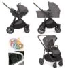 Joie Versatrax Travel System Shell Grey With Accessories