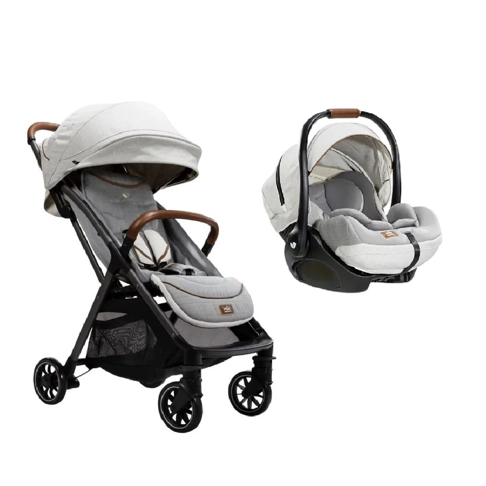 Joie Parcel Signature Travel System - Oyster 3 Joie Parcel Signature Travel System - Oyster
