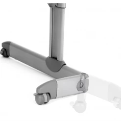 Joie Grey Flannel Roomie Side Sleeping Crib -Joy Shop hggfhyh