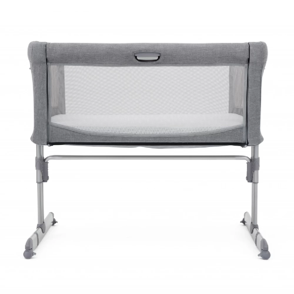 Joie Grey Flannel Roomie Side Sleeping Crib