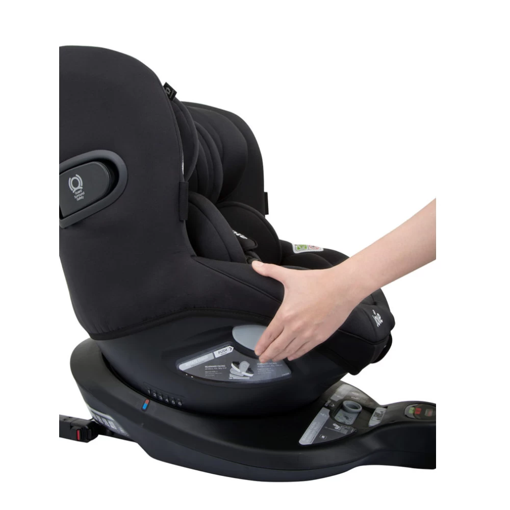 Joie I-Spin 360 Coal I-Size Car Seat Plus Accessories 4 Joie I-Spin 360 Coal I-Size Car Seat Plus Accessories - Image 2