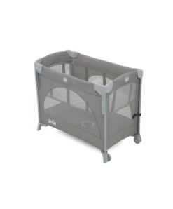 Joie Kubbie Sleep Travel Cot - Foggy Grey