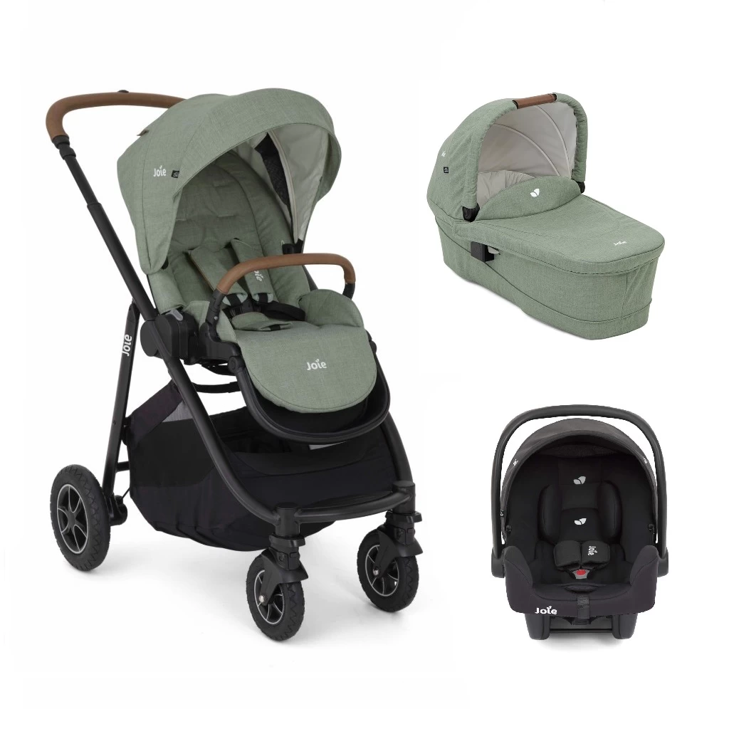 Joie Versatrax Travel System Plus Accessories - Laurel 3 Joie Versatrax Travel System Plus Accessories - Laurel
