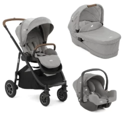 Joie Versatrax I-Size Isofix Travel System Builder- Pebble