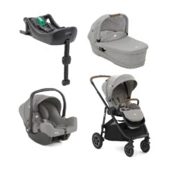 Joie Versatrax ISOFIX Travel System - Pebble