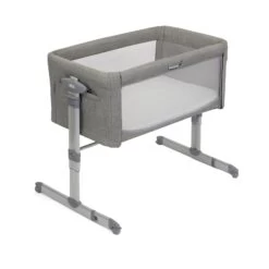 Joie Foggy Grey Roomie Glide Side Sleeping Crib